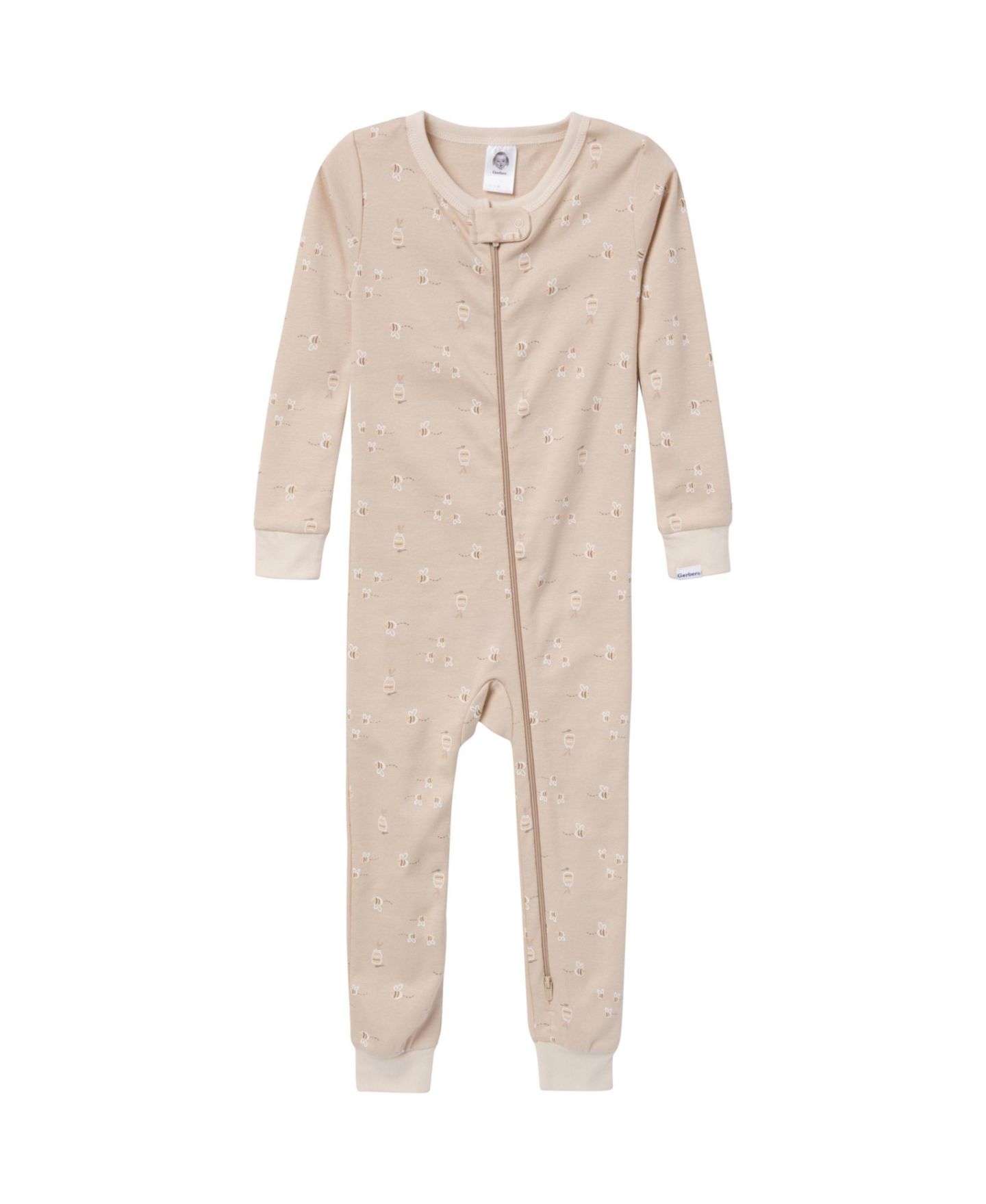 Детские облегающие комбинезоны без стоп Gerber, набор из 3 шт, цвет: Bear — фото 3