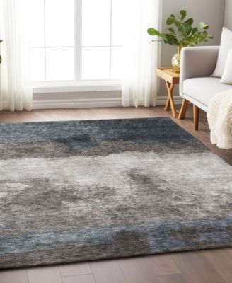 Addison Chantille Machine Washable Acn1070 Rug Collection In Moss