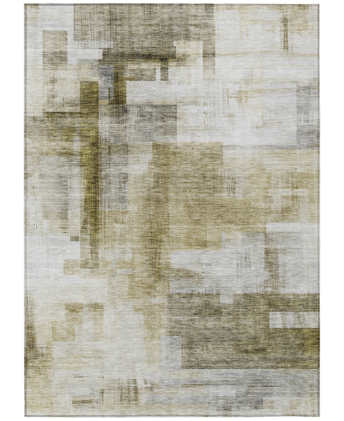 Addison Chantille Mahine Washable Acn1067 9'x12' Area Rug In Taupe