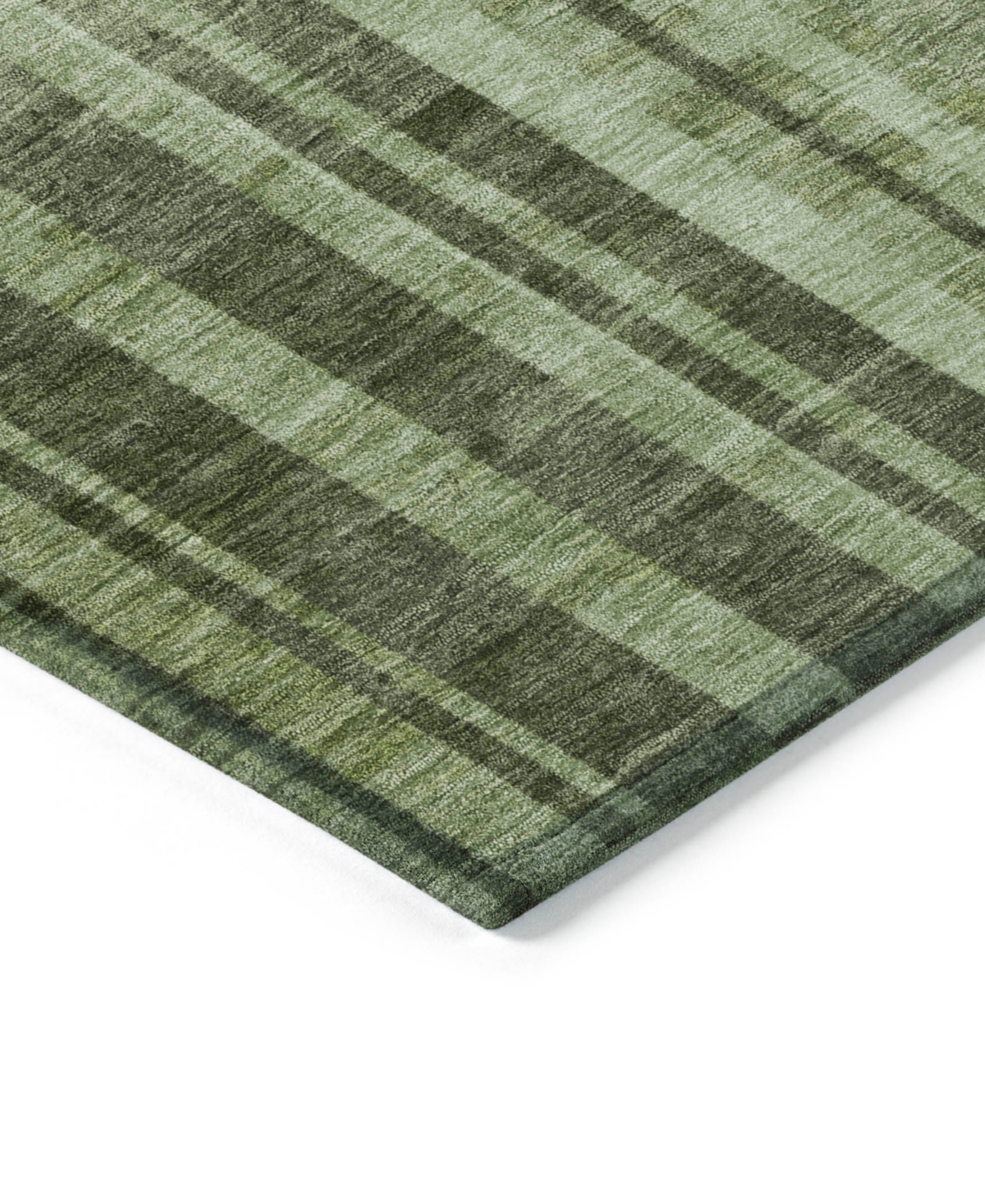 Addison Chantille Mahine Washable Acn1063 5'x7'6" Area Rug In Green