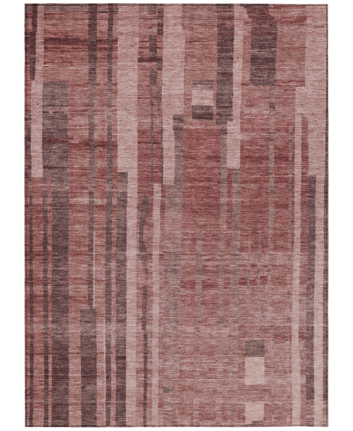 Addison Chantille Mahine Washable Acn1063 2'6"x3'10" Area Rug In Paprika