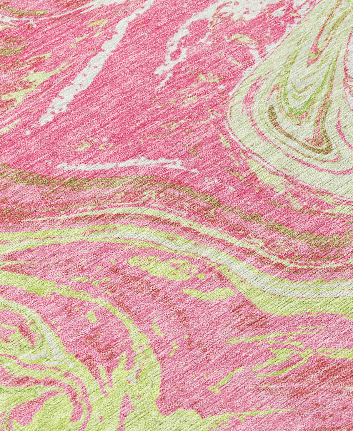 Addison Chantille Mahine Washable Acn1061 2'6"x3'10" Area Rug In Pink