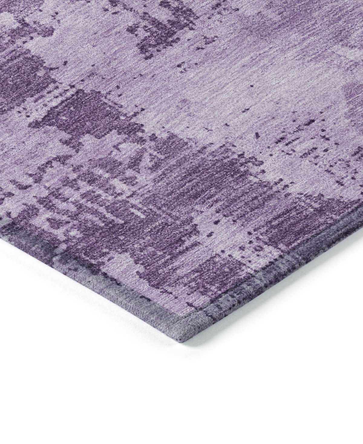 Addison Chantille Mahine Washable Acn1062 2'3"x7'6" Runner Area Rug In Lavender