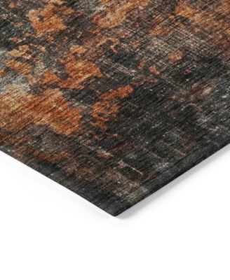 Addison Chantille Machine Washable Acn1210 Rug Collection In Paprika