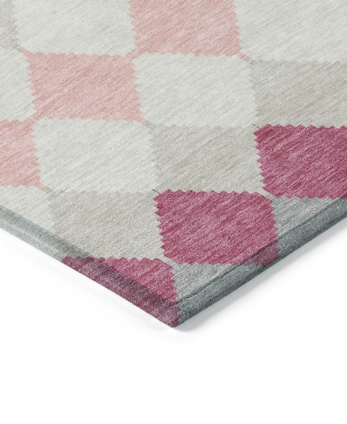 Addison Chantille Machine Washable Acn1007 5'x7'6" Area Rug In Pink