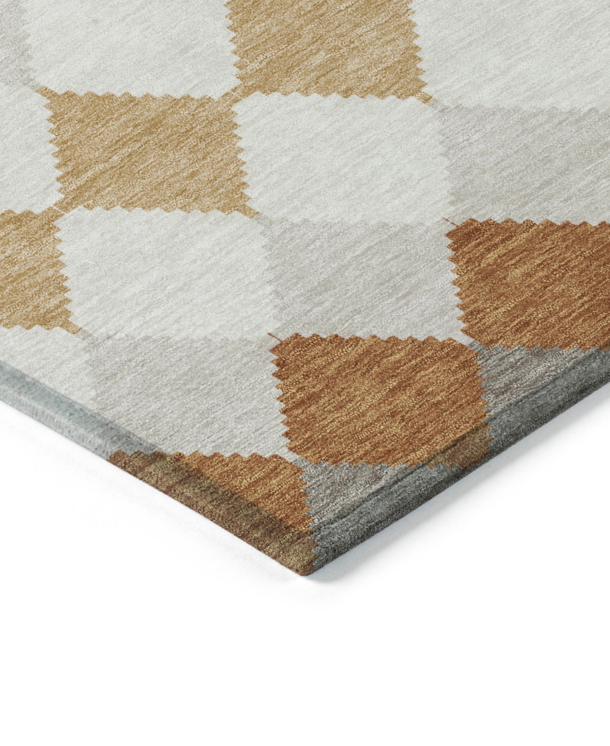 Addison Chantille Machine Washable Acn1007 3'x5' Area Rug In Copper