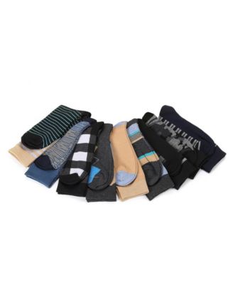 Men's Swish Colorful Dress Socks 12 Pack