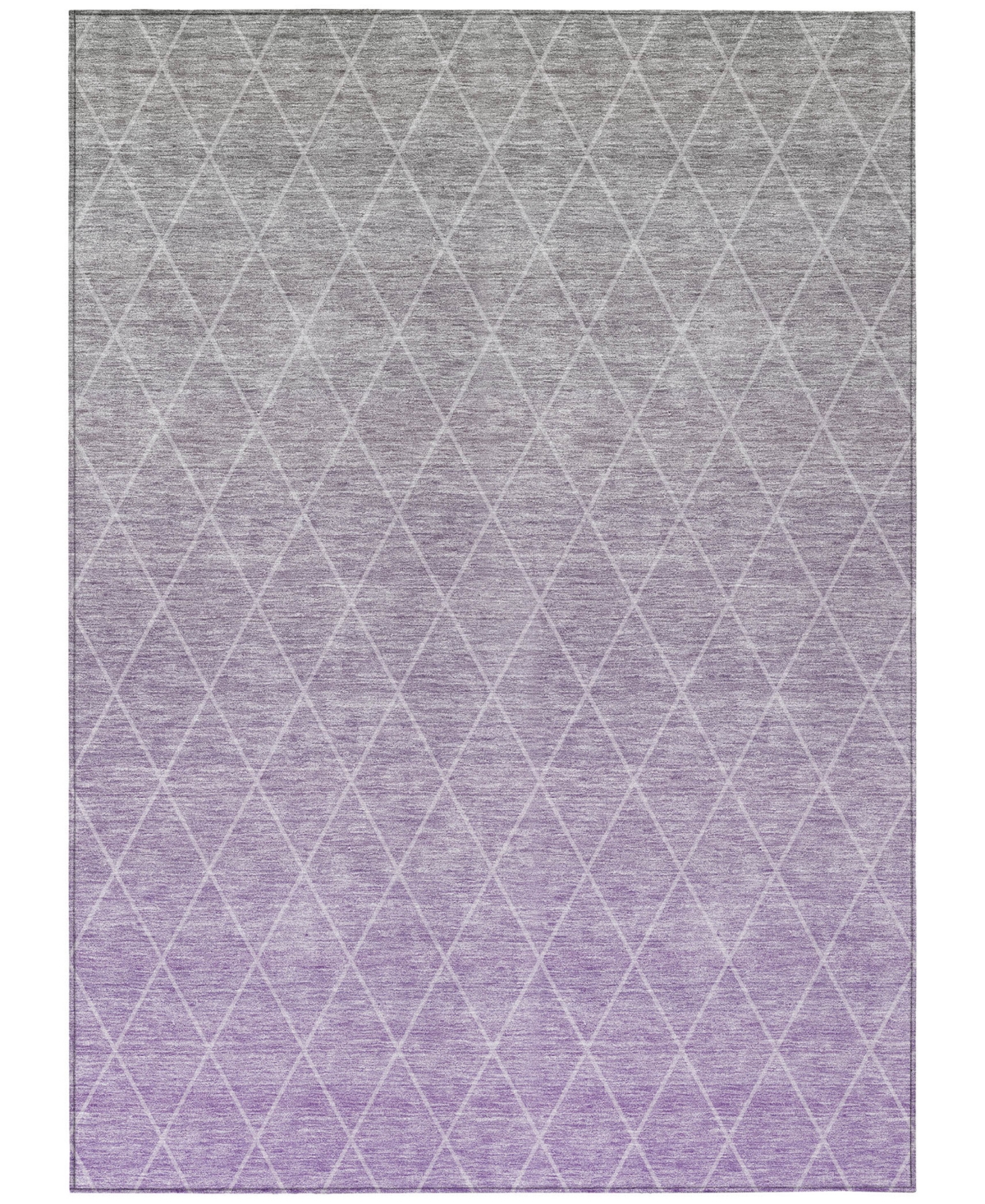 Addison Chantille Machine Washable Acn1175 9'x12' Area Rug In Lavender