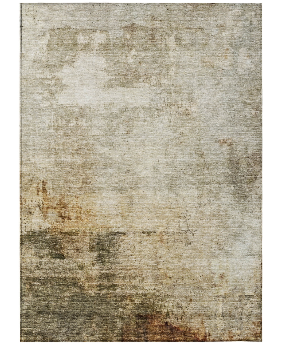 Addison Chantille Machine Washable Acn1193 8'x10' Area Rug In Ivory