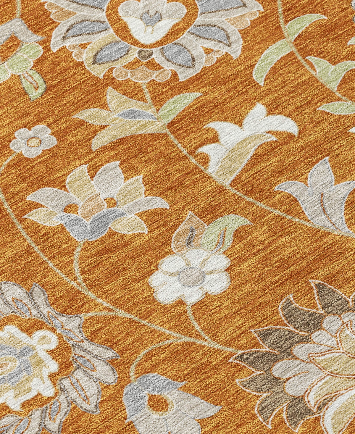 Addison Chantille Machine Washable Acn1006 8'x10' Area Rug In Paprika