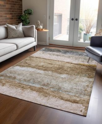 Addison Chantille Machine Washable Acn1197 Rug Collection In Beige