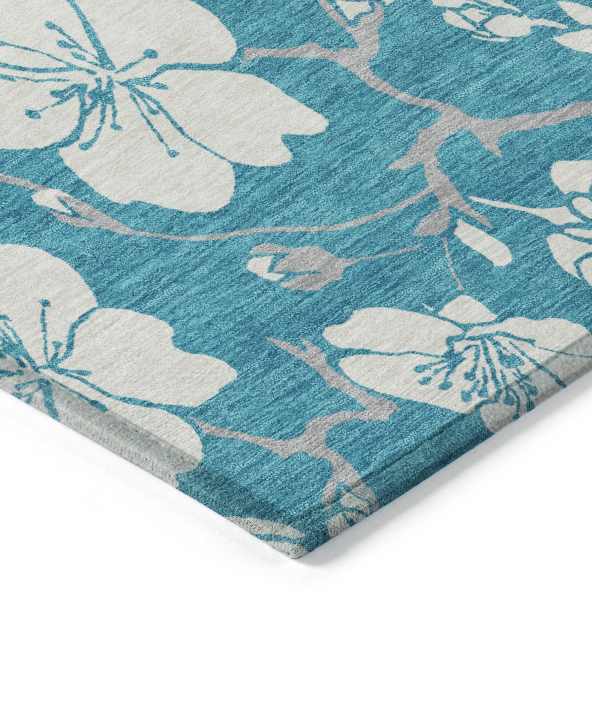 Addison Chantille Mahine Washable Acn1032 3'x5' Area Rug In Turquoise