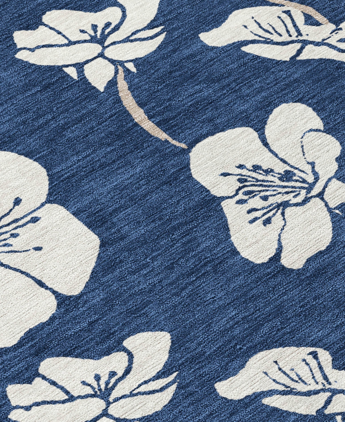 Addison Chantille Mahine Washable Acn1032 2'3"x7'6" Runner Area Rug In Navy