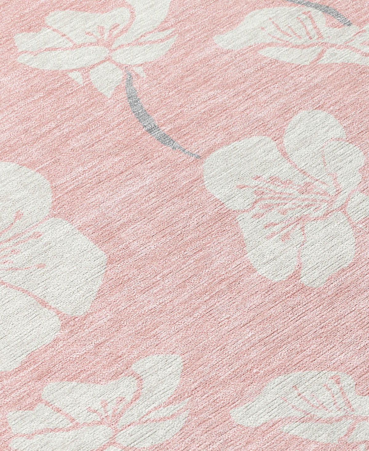 Addison Chantille Mahine Washable Acn1032 5'x7'6" Area Rug In Pink