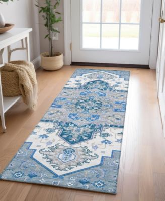 Chantille Machine Washable ACN1036 2'3"x7'6" Runner Area Rug