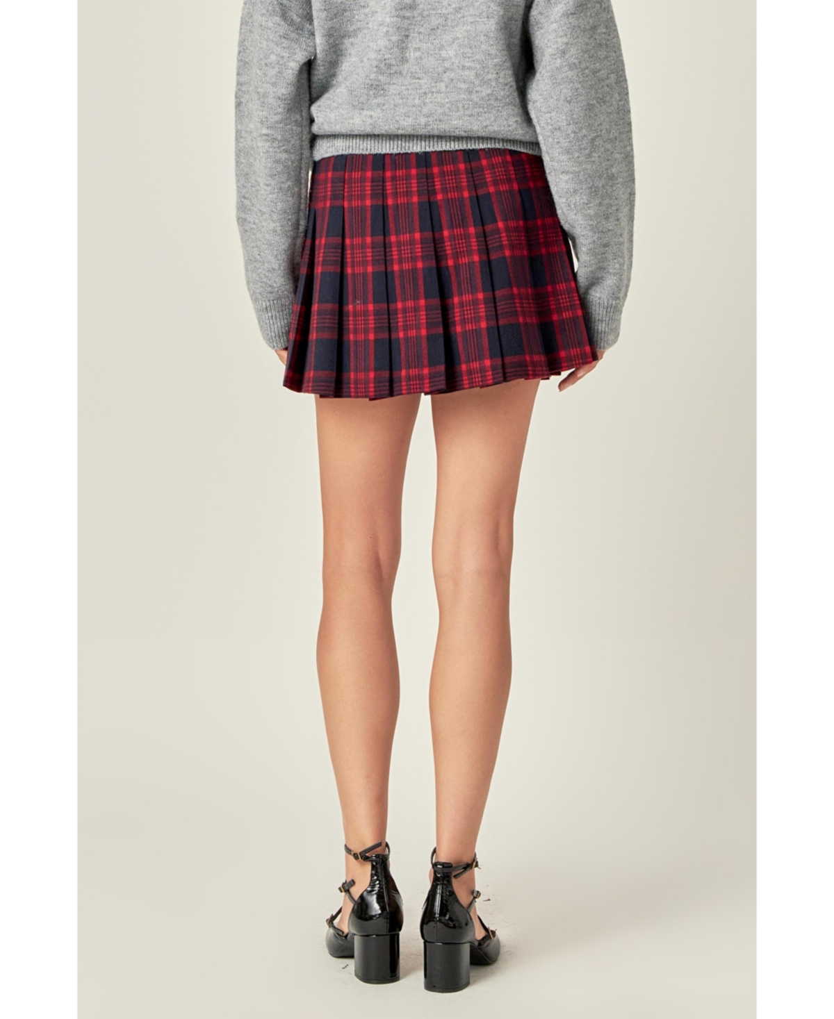 English Factory Women's Check Skort