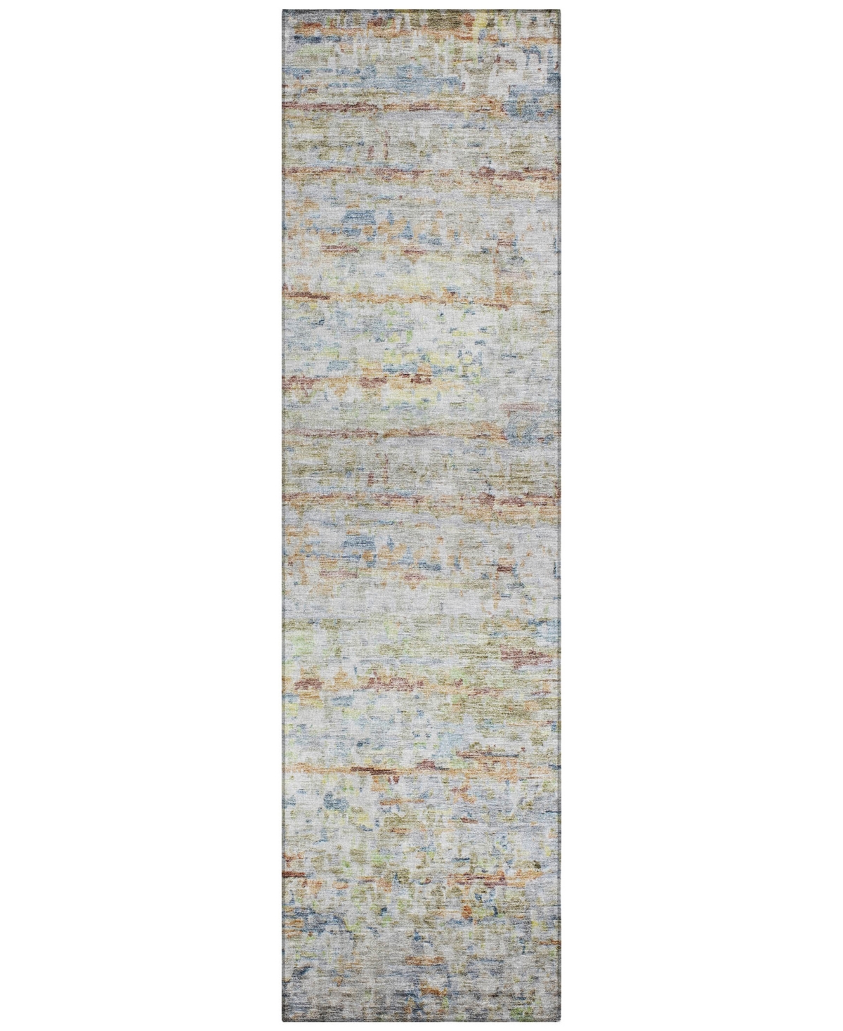 Addison Chantille Machine Washable Acn1127 2'3"x7'6" Runner Area Rug In Copper