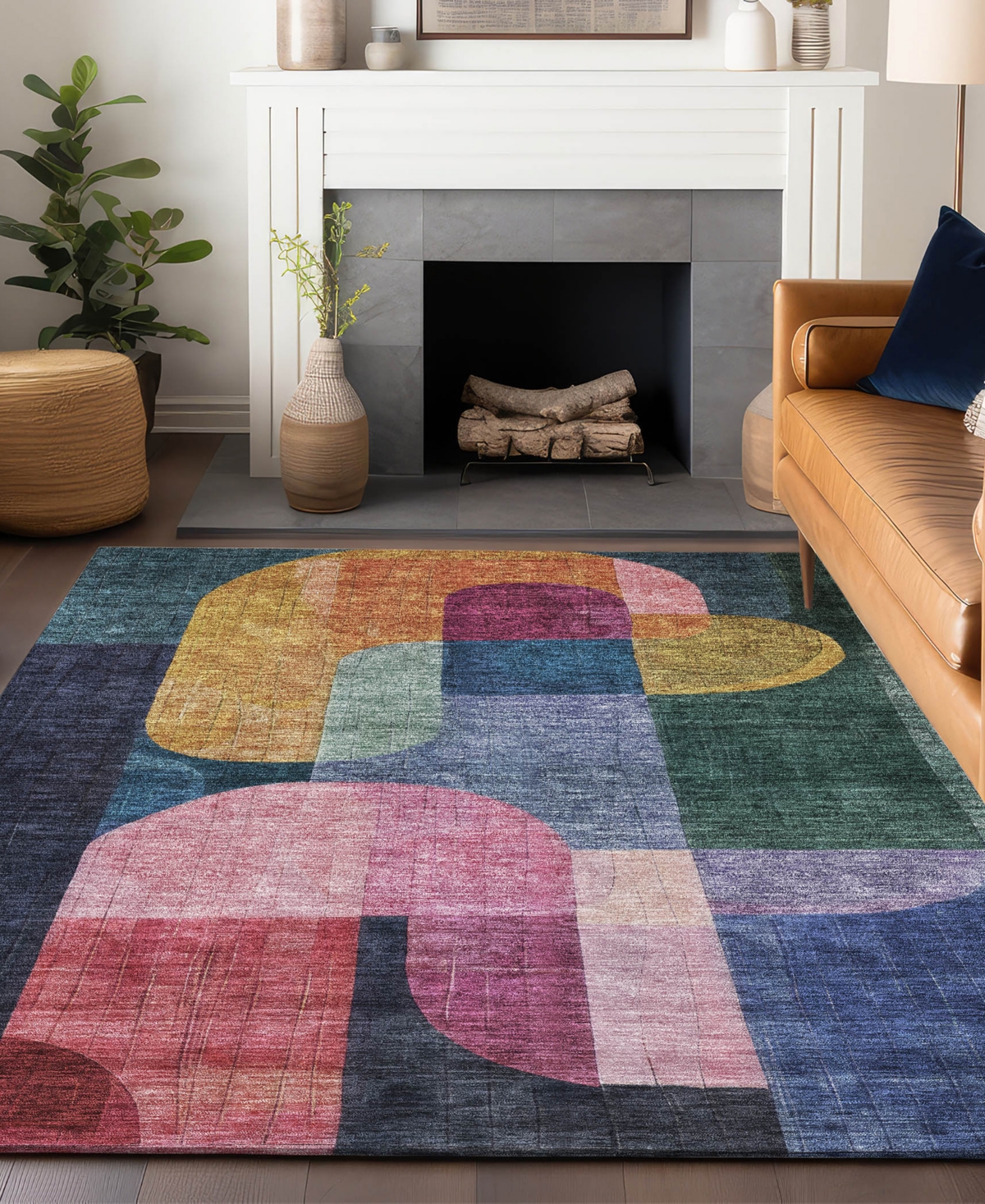 Addison Chantille Machine Washable Acn1122 2'6"x3'10" Area Rug In Multi