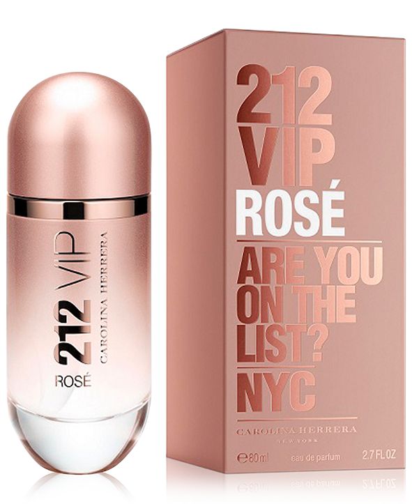Carolina Herrera 212 VIP Rosé Eau de Parfum, 2.7 oz ...