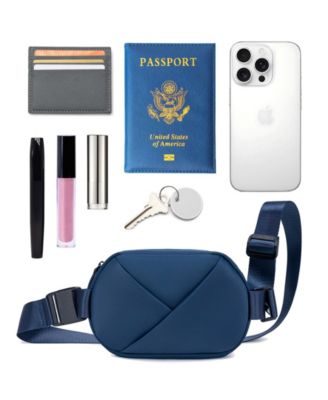 Lux and Nyx Origami Belt Bag and Sling Bag - Ultra Matte Nylon - Convertible Belt, Sling, and Crossbody Bag