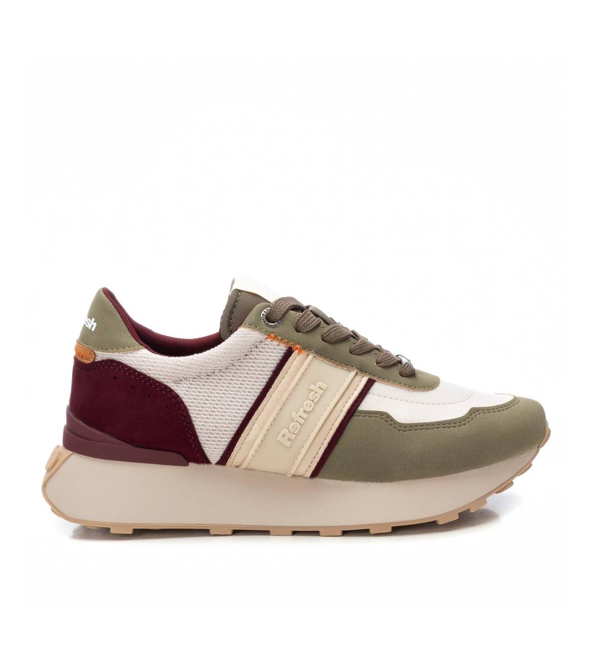 Women's Casual Sneakers By Xti - Beige