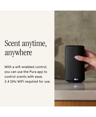 Plus - Smart Fragrance Diffuser for Large Spaces - Adjustable Smart Home Diffuser with Automatic Fragrance Vial Detection - Wi-Fi Smart Diffuser for Luxury Home Scenting