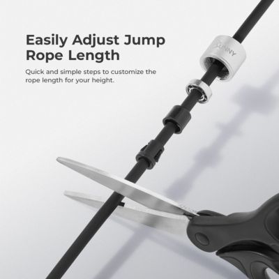 Exercise Weighted Jump Rope Weighted with  Adjustable Length