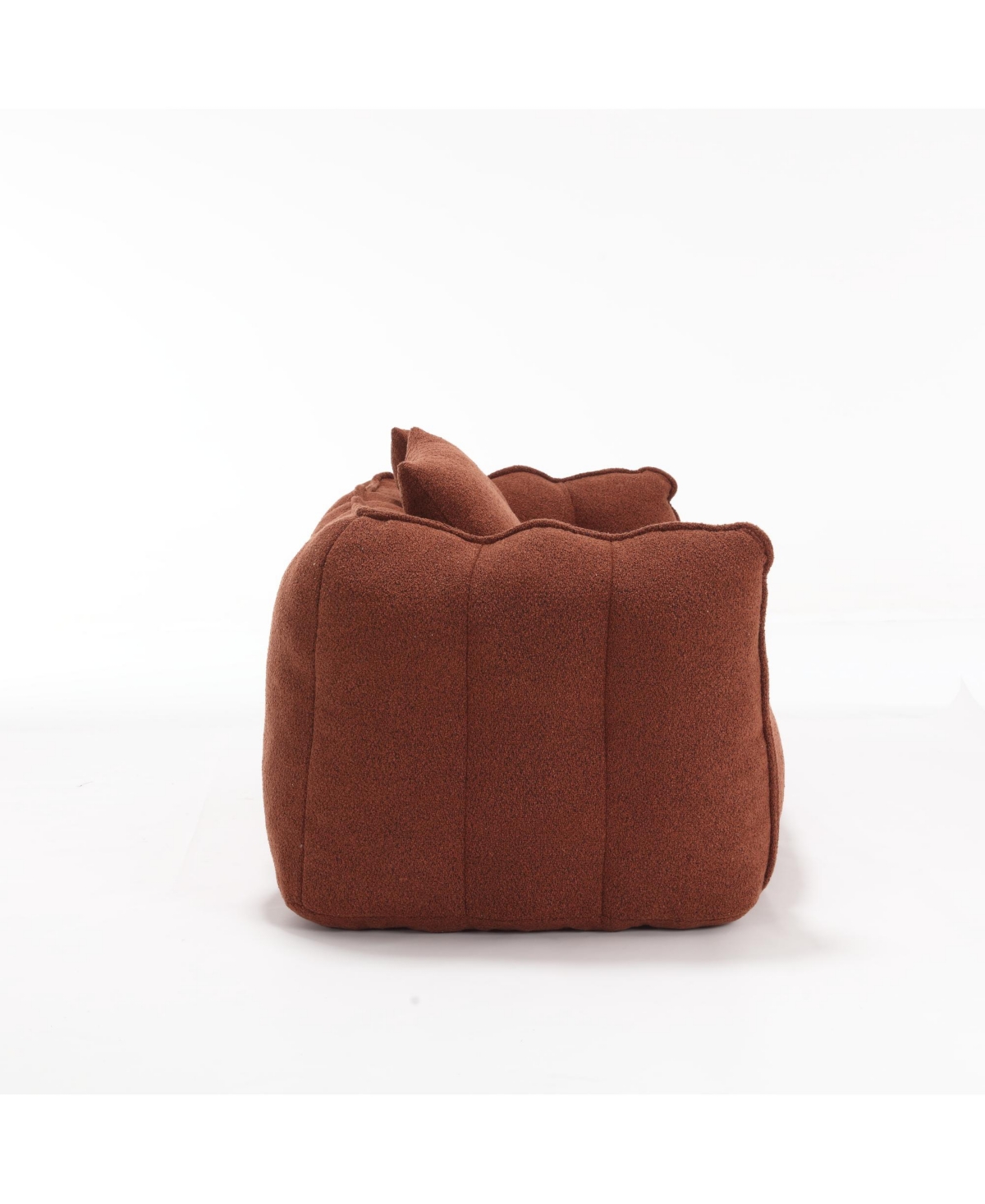 Streamdale Furniture Soft beanbag chair with high resilience foam core for two people. The comfortable square recliner sofa is ideal for family member