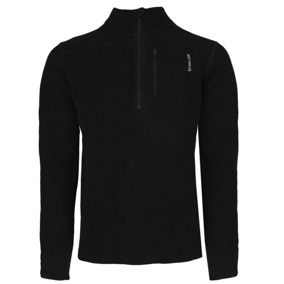 Hot Chillys Men's La Montana Zip-t -black