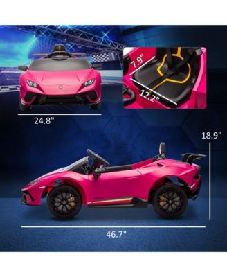 12V Lamborghini Huracan Licensed Kids Electric Car for 3-6 Years