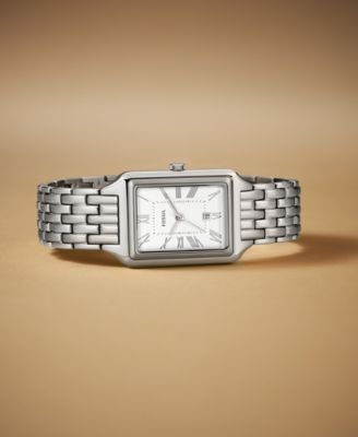 Women's Raquel Silver-Tone Stainless Steel Bracelet Watch, 23mm