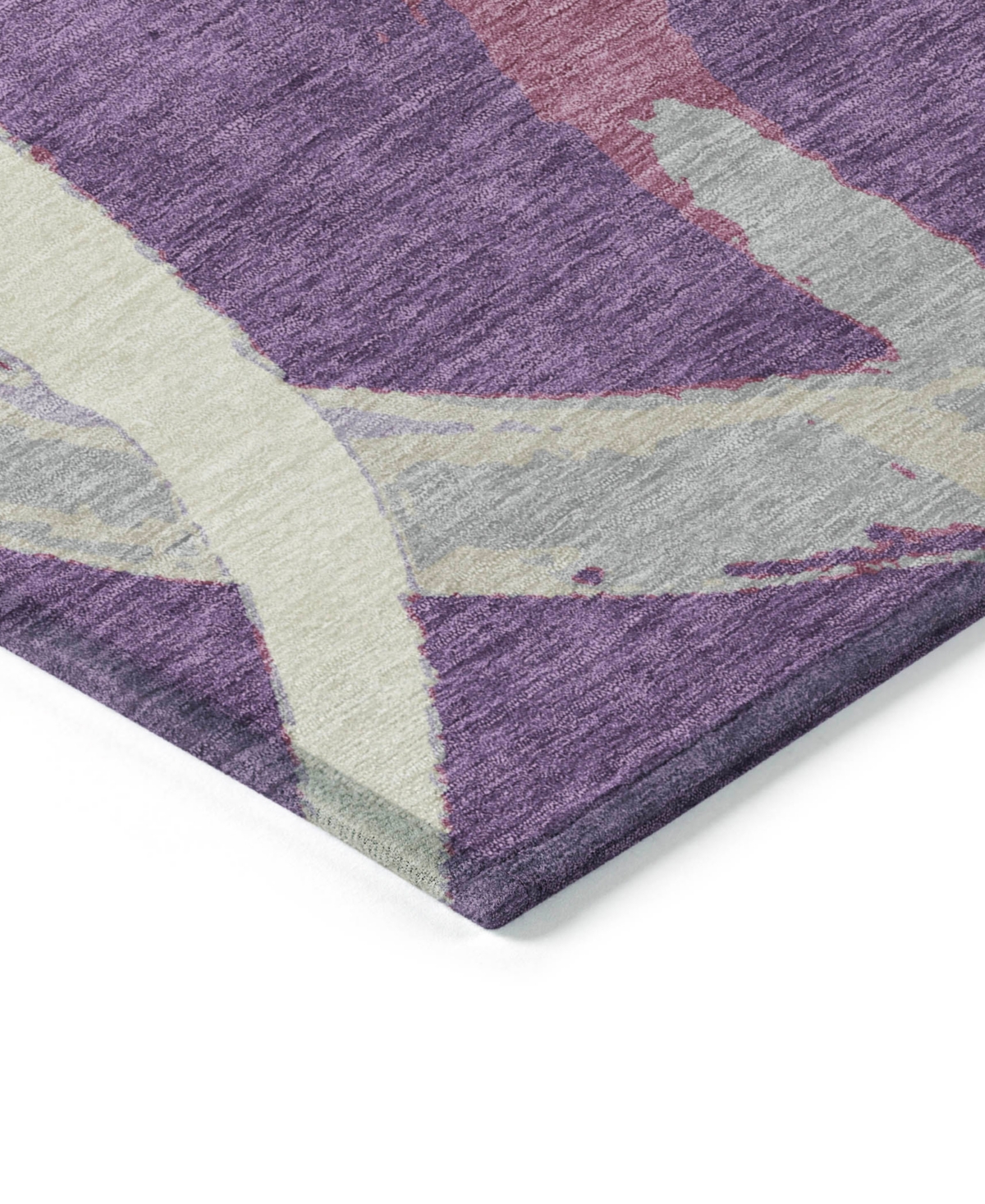 Addison Chantille Machine Washable Acn1022 10'x14' Area Rug In Purple