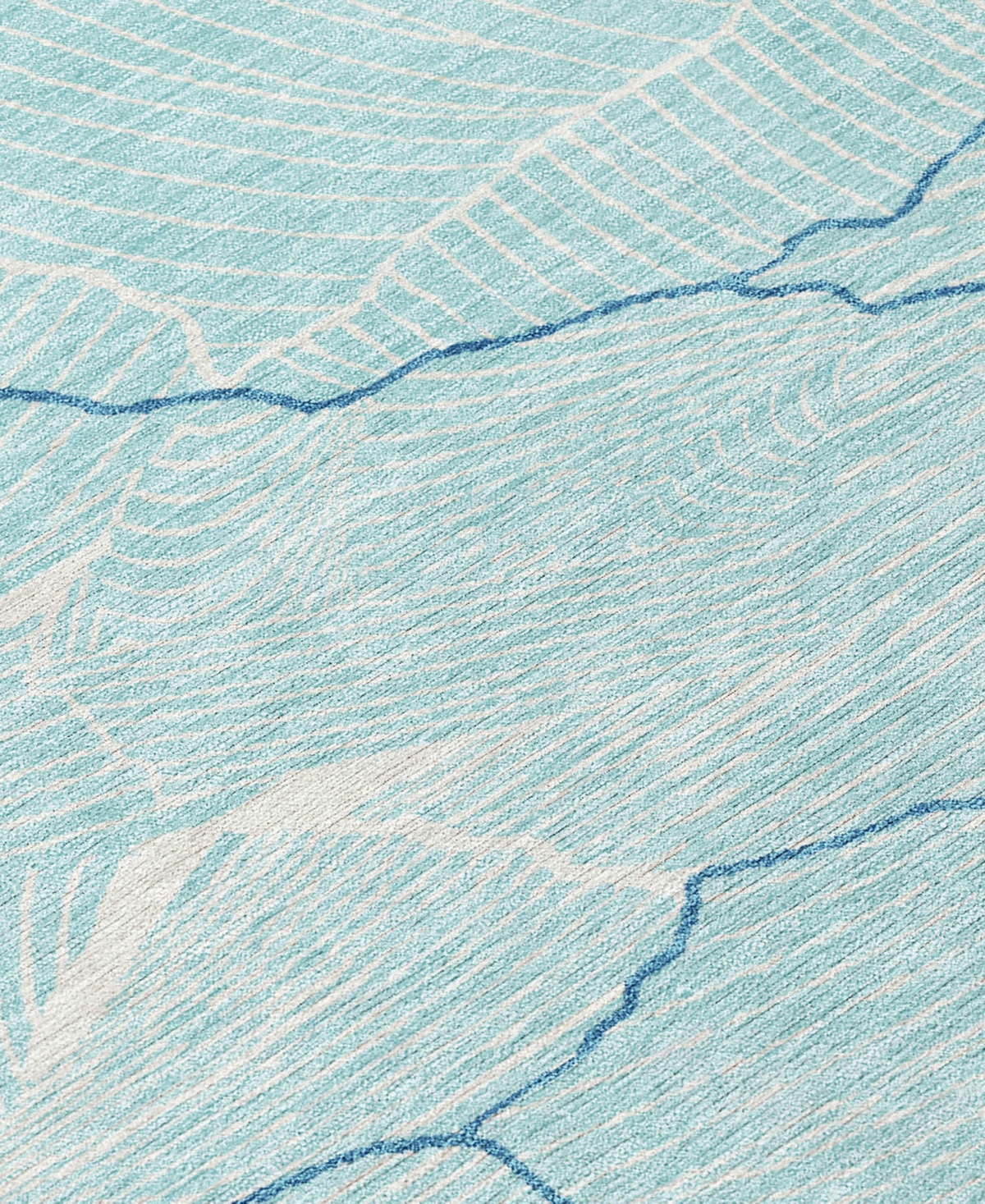 Addison Chantille Mahine Washable Acn1048 8'x10' Area Rug In Aqua