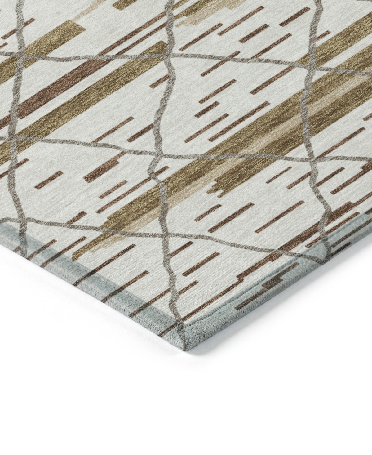 Addison Chantille Machine Washable Acn1025 9'x12' Area Rug In Ivory