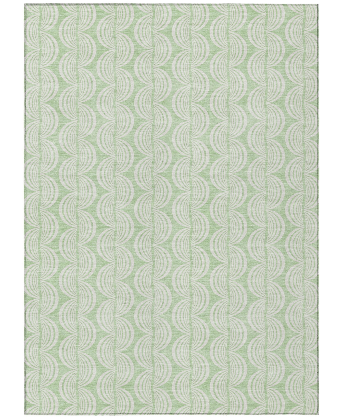 Addison Chantille Mahine Washable Acn1056 5'x7'6" Area Rug In Mint