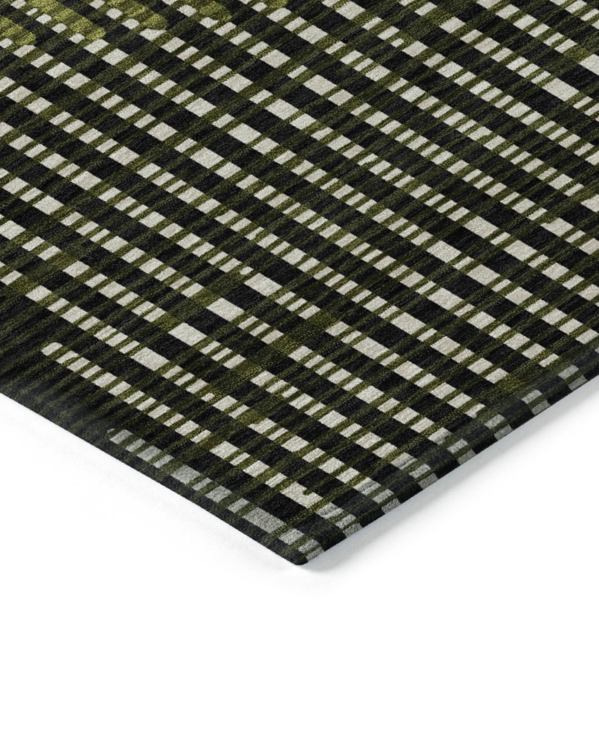 Addison Chantille Mahine Washable Acn1001 8'x10' Area Rug In Olive