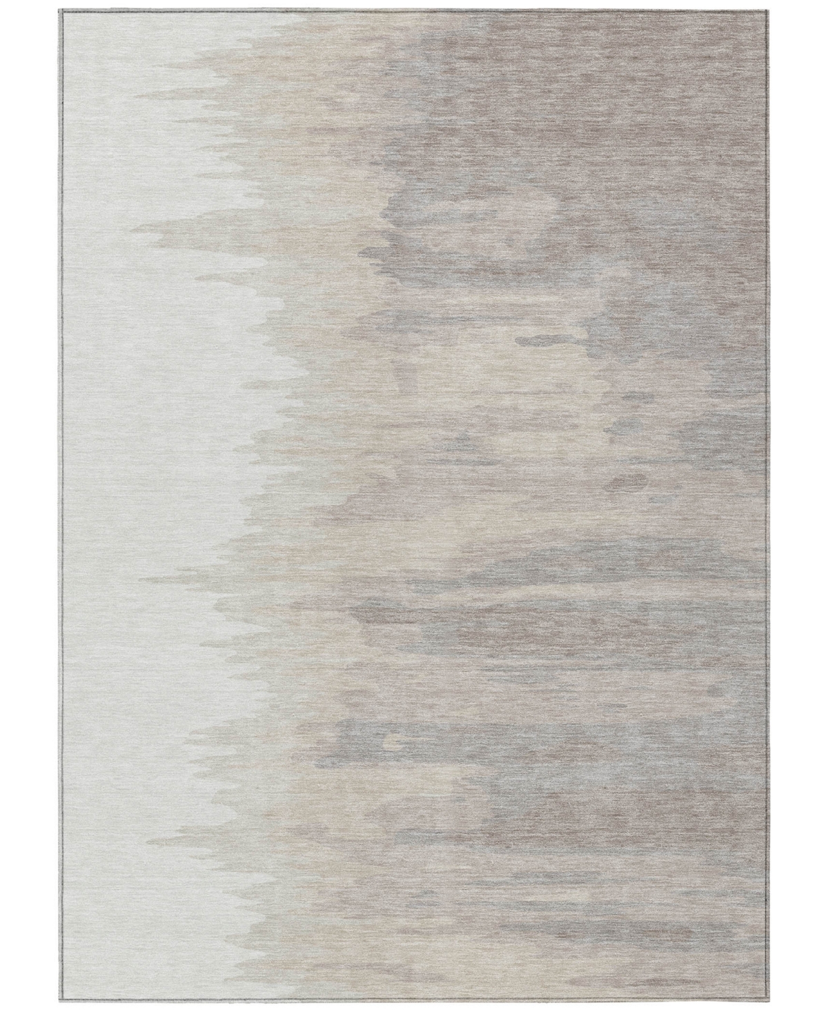 Addison Chantille Mahine Washable Acn1050 5'x7'6 Area Rug In Ivory