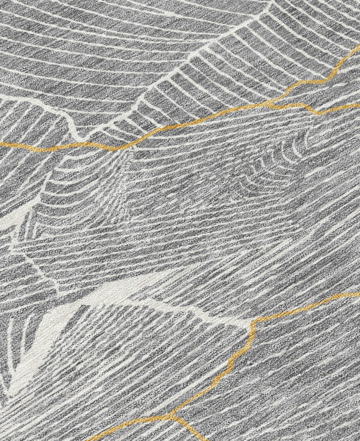 Addison Chantille Mahine Washable Acn1048 5'x7'6" Area Rug In Gray