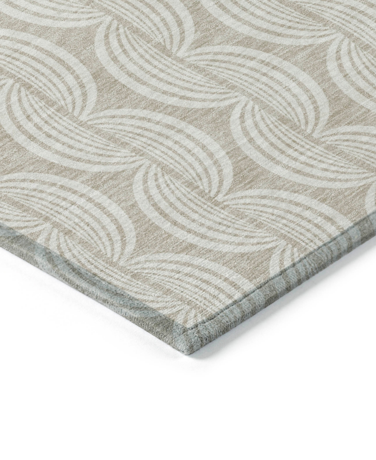 Addison Chantille Mahine Washable Acn1055 2'6"x3'10" Area Rug In Beige