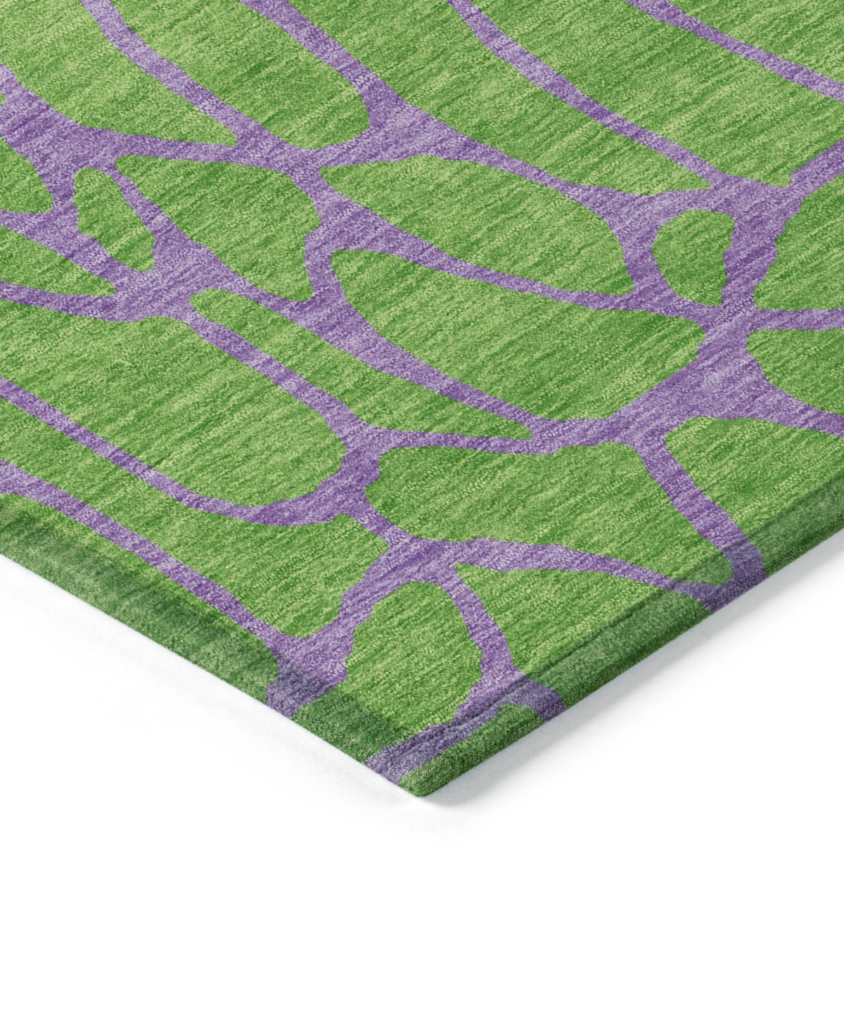 Addison Chantille Machine Washable Acn1023 3'x5' Area Rug In Lime