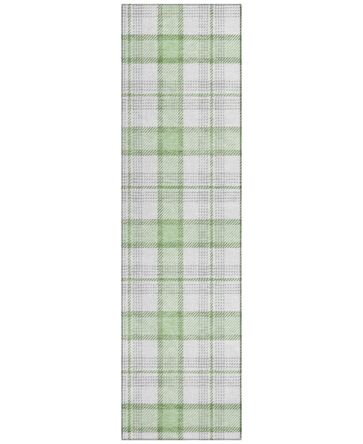 Addison Chantille Mahine Washable Acn1052 2'3"x7'6" Runner Area Rug In Mint