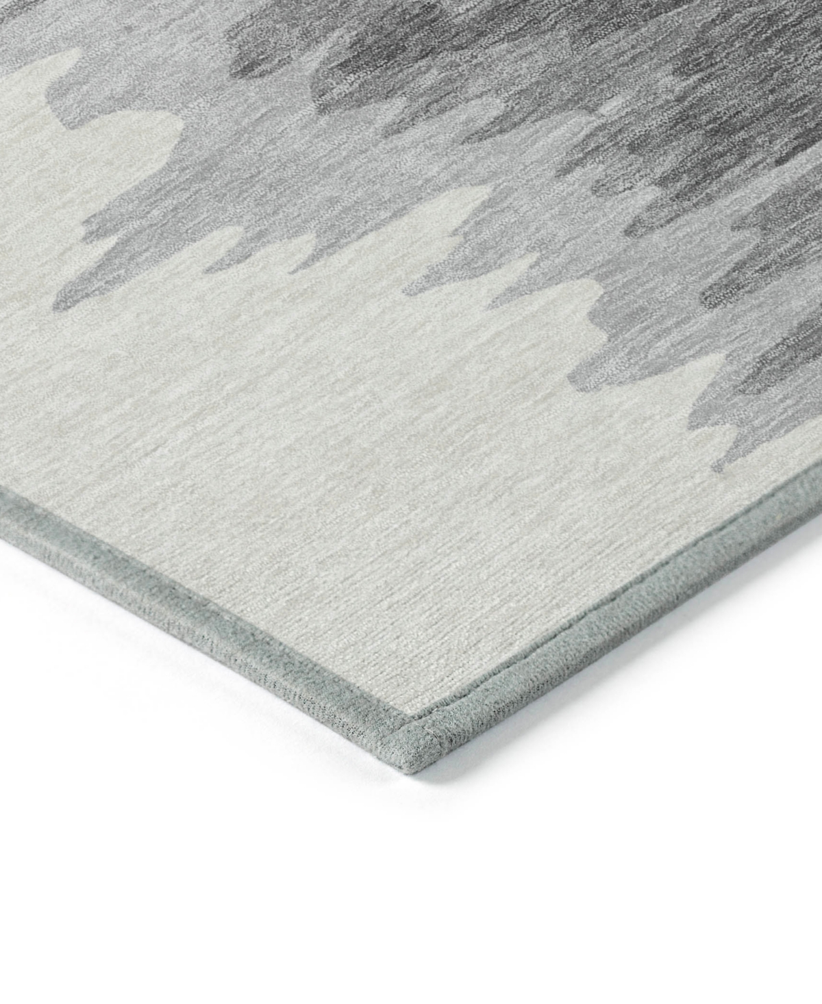 Addison Chantille Machine Washable Acn1050 2'3"x7'6" Runner Area Rug In Black