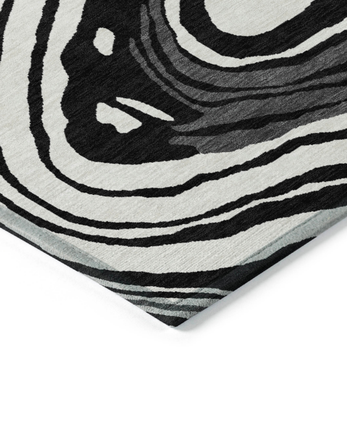 Addison Chantille Mahine Washable Acn1051 2'3"x7'6" Runner Area Rug In Black
