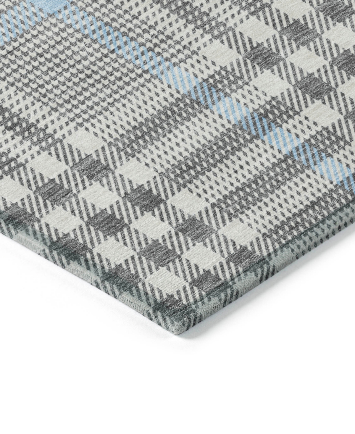 Addison Chantille Mahine Washable Acn1054 2'3"x7'6" Runner Area Rug In Gray