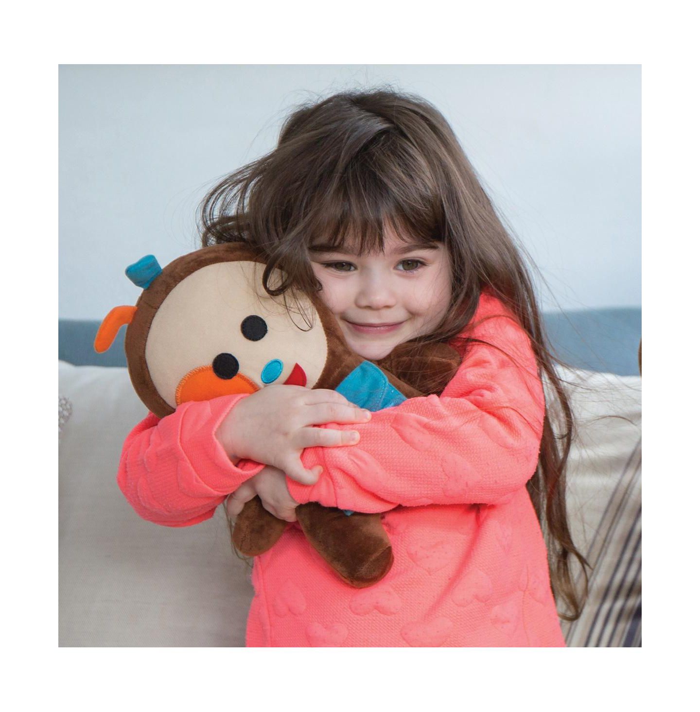 Детская мягкая игрушка Edushape Feelings Friend Conversation Starter Plush, Ages 3+ — фото 3