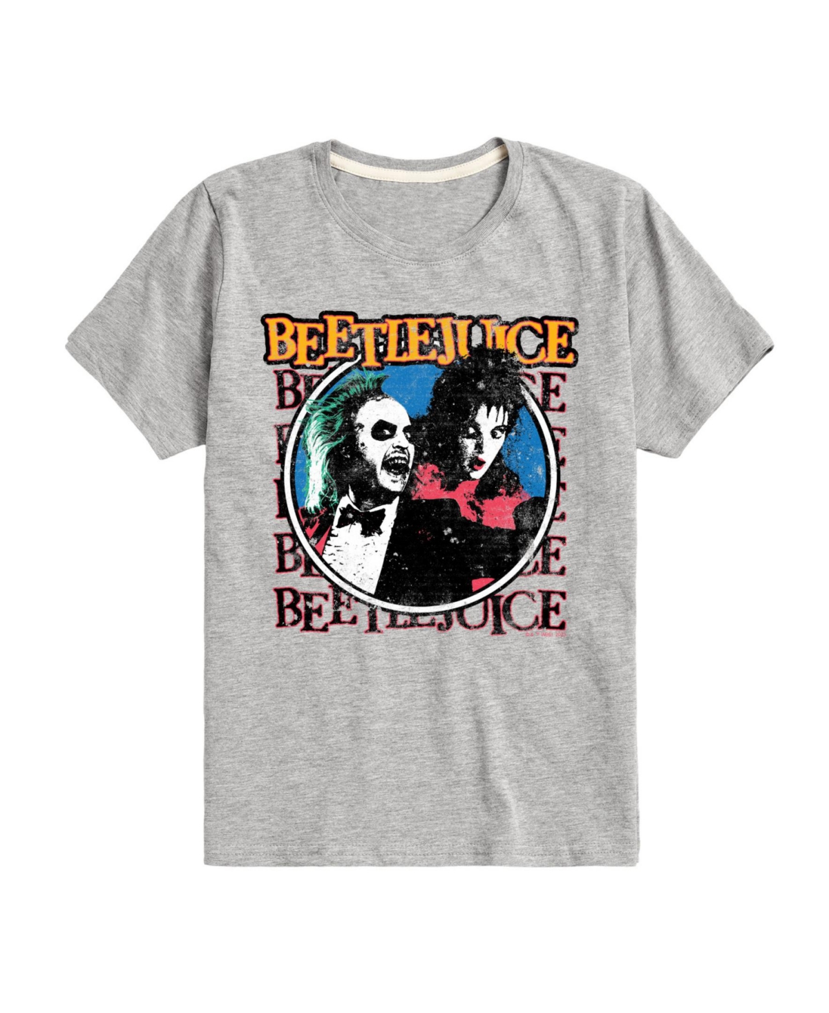 Hybrid Big Boys Beetlejuice Graphic Tee In Grey