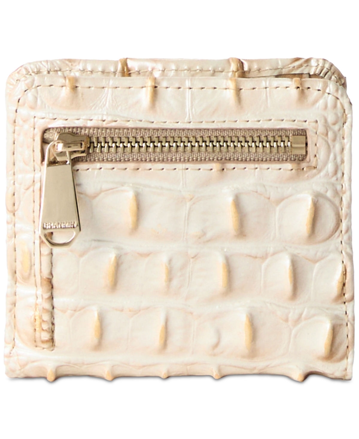 Brahmin Jane Melbourne Embossed Leather Wallet In Contour