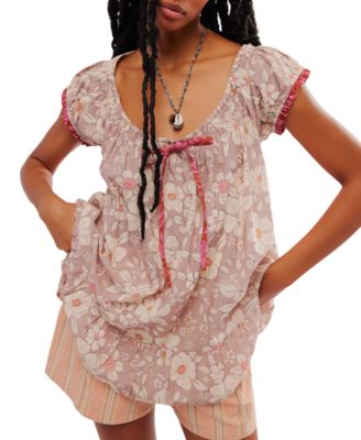 Free People - Women's Frankie Cotton Printed Tunic