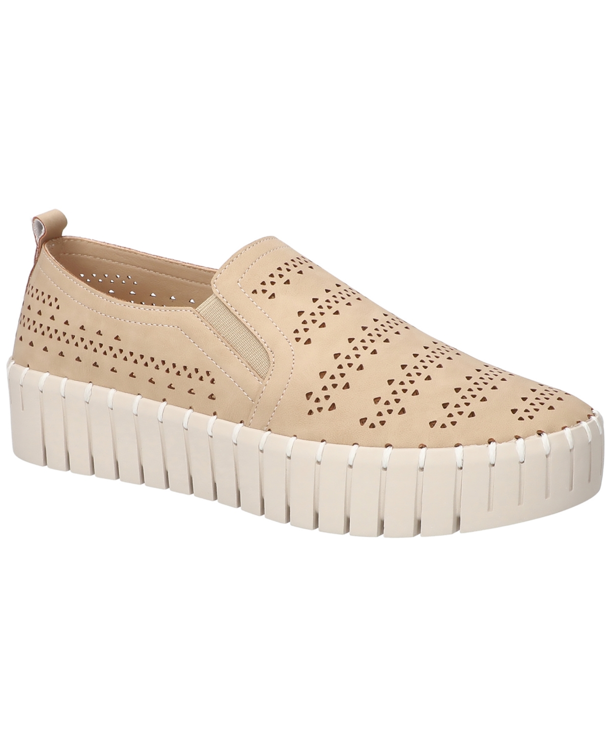 EASY STREET WOMEN'S PEPPY SLIP-ON PLATFORM SNEAKERS 