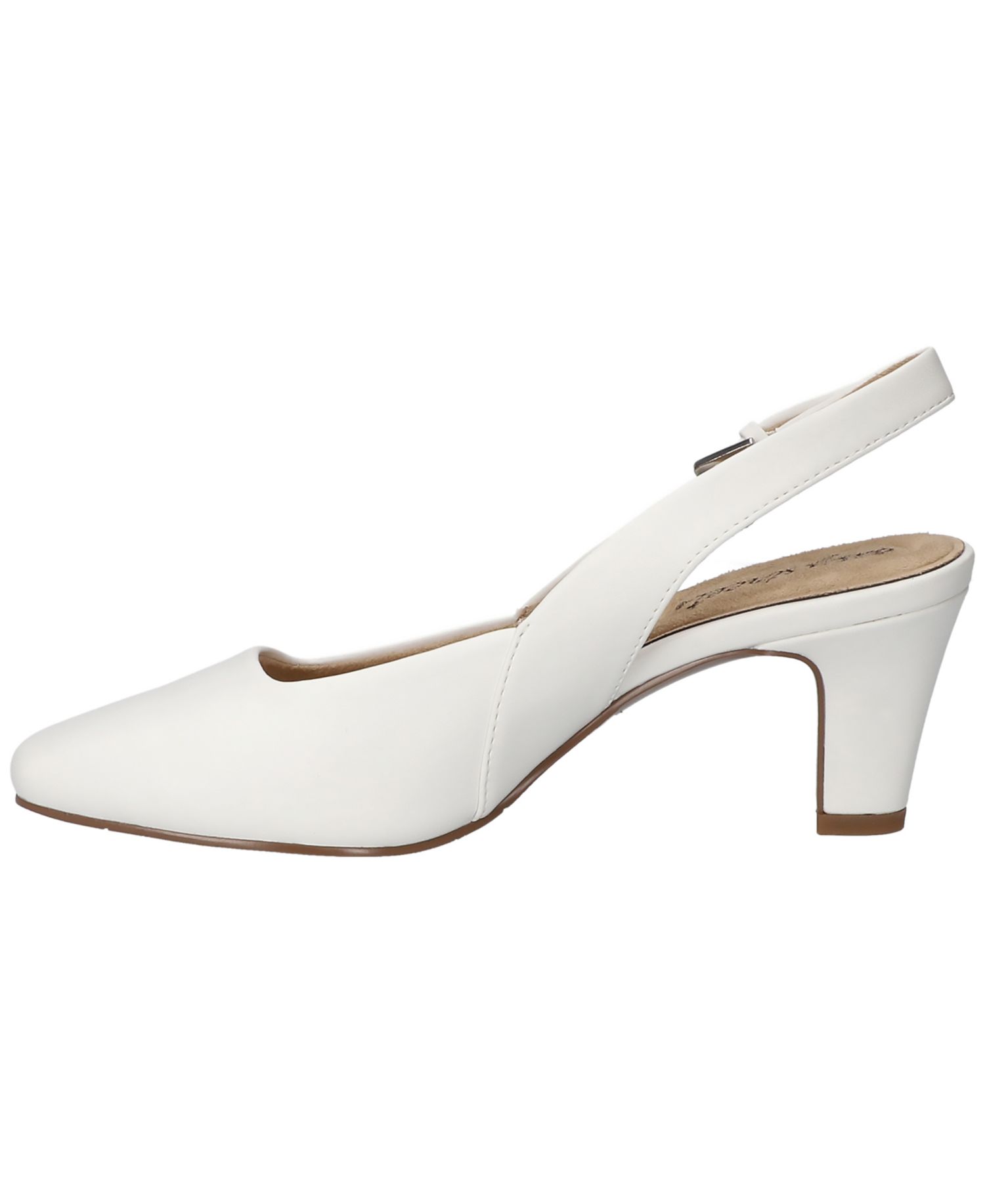 Ritsa Square Toe Slingback Pumps